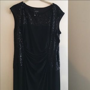 Black formal dress. Worn once.
